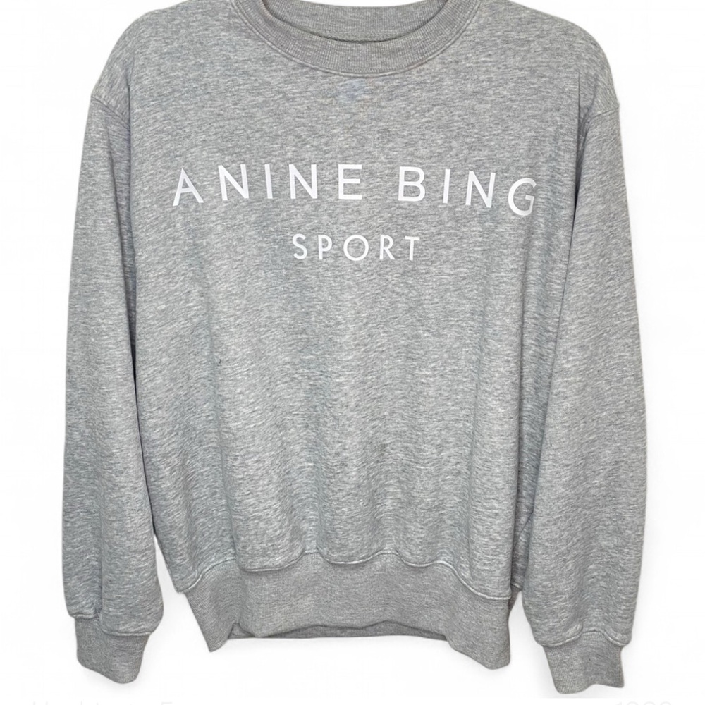 ANINE BING
AB Sport Evan Sweatshirt in Gray
